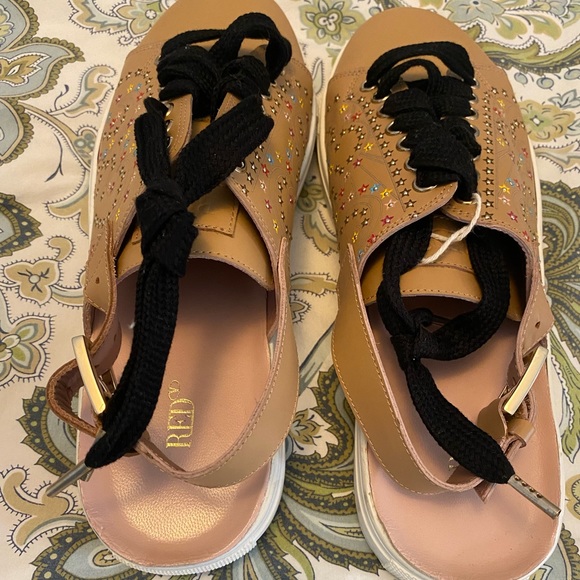 Authentic Valentino Red Sneaker Sandal - Picture 4 of 6